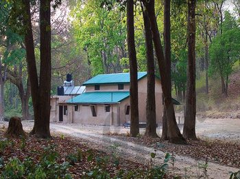 Guided nature tour group